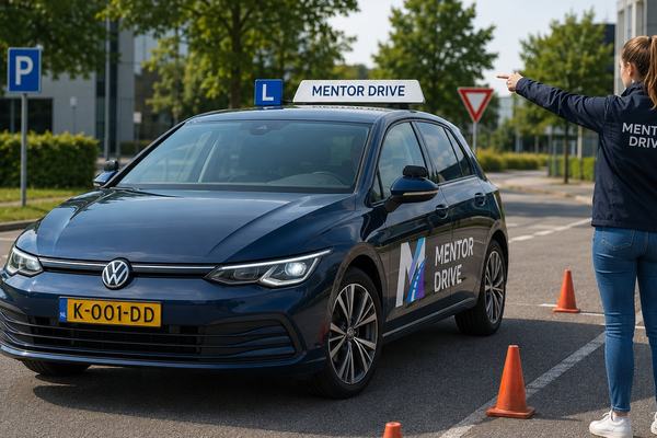 Mentor voor rijopleiders: van eerste rijles tot examen bij het CBR